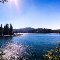 panoramic view of Lake Arrowhead